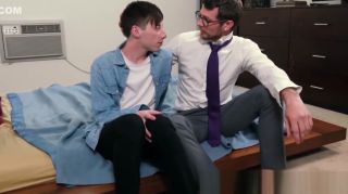 Pov Blow Job Dad shoves his giant dick in stepsons ass and splooges Collar