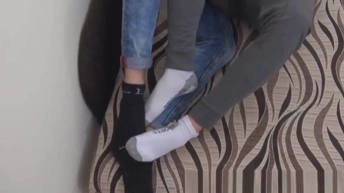 Soft Young homosexuals have footjob action before hot ass fucking Gay College