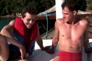 Red Head Hot Gay Dude Barebacked and Cum On Boat after Blowjob Cachonda