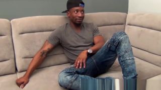 Gay Physicalexamination Cute ebony gay barebacked by black tattooed jock Homosexual