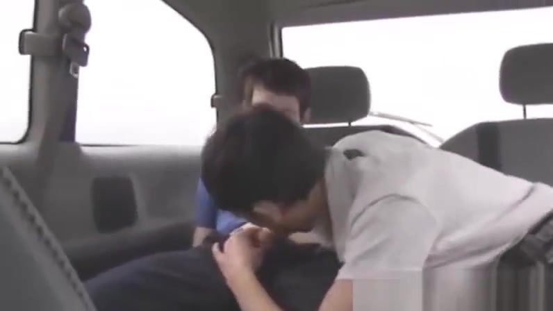 Butt Fuck Two naughty European gay guys get it on in the backseat Viet Nam