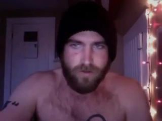 Free Petite Porn Handsome bearded hairy str8 hipster jerk and cum on cam Pussy To Mouth