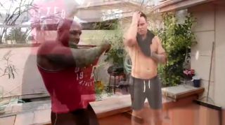 Gay Outdoors Muscular Trainer hit on by Hungry White Bottom VideoBox