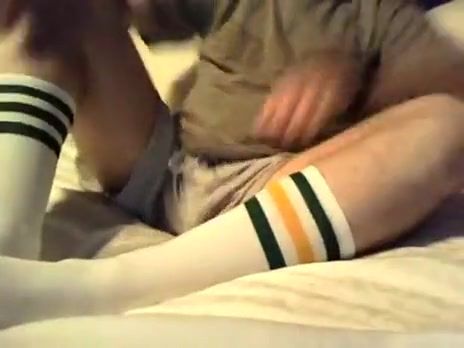 Ebony lascivious in stripe socks Sexy Sluts