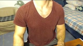 JackpotCityCasino Hairy muscular hunk with an amazing cock Taboo