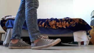 Teenager Boy Barefeet In Dirty Sneakers iFapDaily