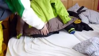 ToonSex sex with a down jacket 19yo