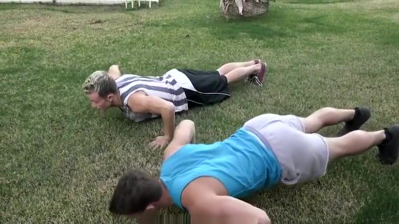 Family Sex FamilyDick - Younger Stepbrother Gets His Asshole Reamed By Muscular Older Bro Bigdick