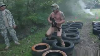 Deepthroat Russian soldiers naked gay Jungle smash fest Dicks