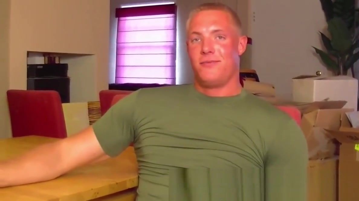 Hairy Marine has Huge Dick Throat - 1
