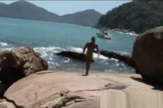 Bongacams Latin 3-Way Barebacked Sex at the Beach MelonsTube