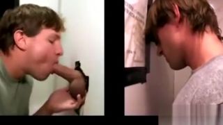 Gay Uncut Straight guy duped into gay suckoff at gloryhole Cunnilingus