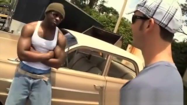 Stoya Black guy gets blowjob from white dude in amateur public gay sex LatinaHDV