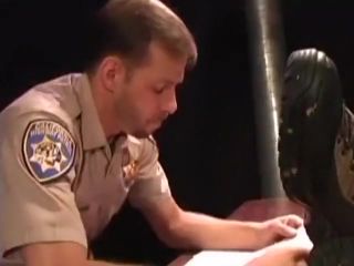 Real Cop fucks a perp hard Hardcore Porno