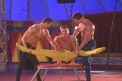 Buttplug Circus Performers with Erections Rough Sex Porn