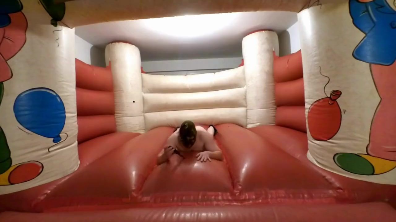 Nice Ass Bouncy Castle pop and Cum Shameless