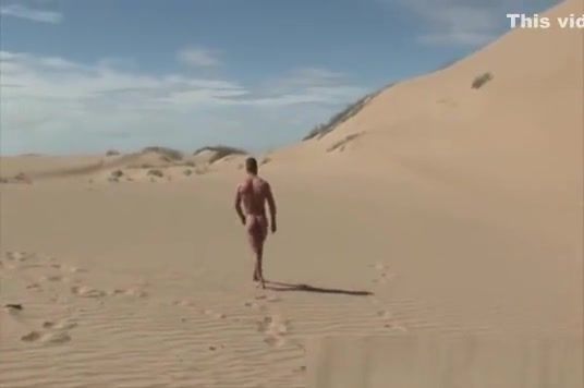 Amature Sex Alex outside in sand dunes Gay Military