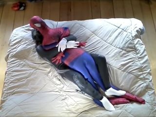 Alison Tyler frogman with bound cock humps dummy spiderman Gay Party