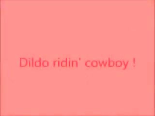 Condom Dildo ridin` cowboy ! Gaydudes - 1