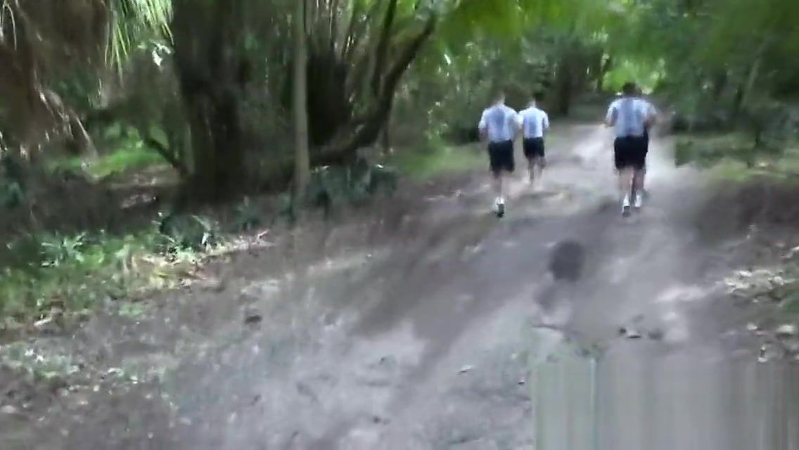 Oral Porn Gay troopers go train in the woods for gangbanging in public Cuck - 1