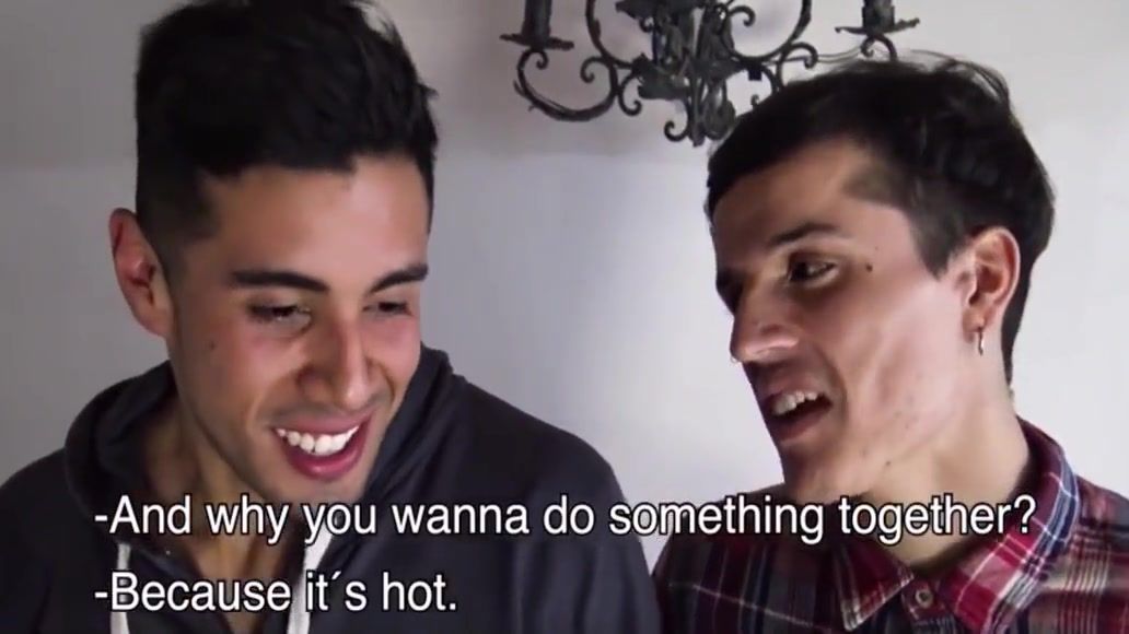 Ice-Gay Latino Twink And Jock Boyfriends Get Paid To Have Threesome With Filmmaker POV Socks - 1