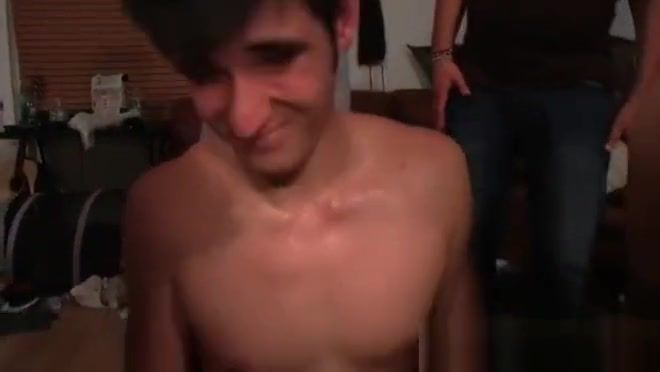 Eating Pussy College naked dudes in gay initiation ritual Tattoo - 1