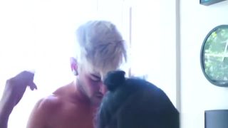 Shavedpussy Haze gets fucked in the ass by his big dicked...