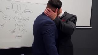 Raw Bearded businessman hunk tearing up some tight butt Indo