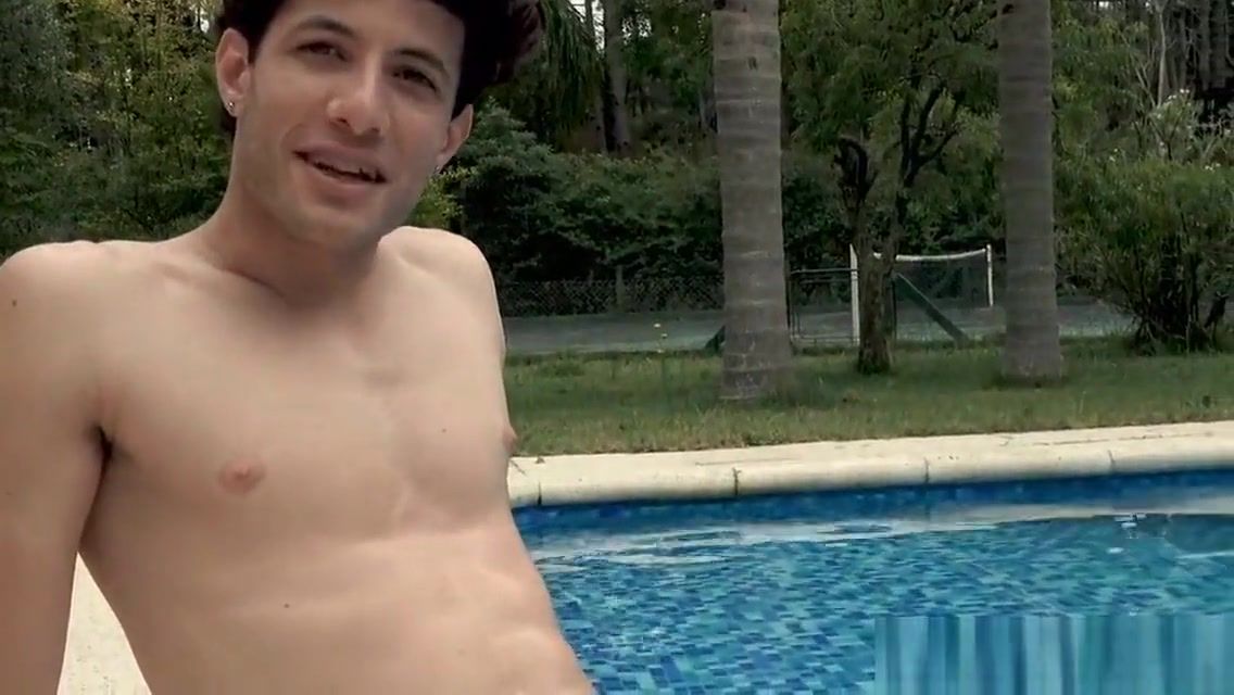 Ecchi Fit Latinos Bareback Fucking Near The Pool Bondage