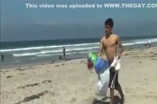 Groping Hot Latinos Meet On The Beach Pov Blowjob