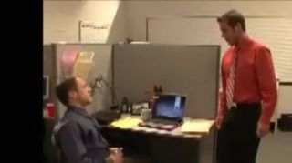 Cornudo Office Guy in Black OTC Socks Fucked by Supervisor Private Sex