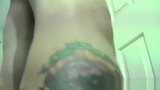 RawTube Horny tattooed Tatt gets cock sucked and does solo show Funny-Games