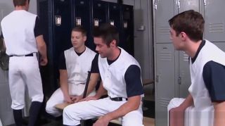 Tight Ass Baseball studs analfucking in lockerroom Twinkstudios