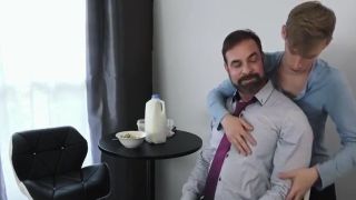 Amateur Porn Father finds comfort in his sons hole after losing his job VoyeurHit