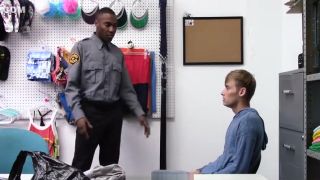 Handjob YoungPerps - Hot Black Security Officer Fucks A Cute Thief’s Tight Hole Girls Getting Fucked