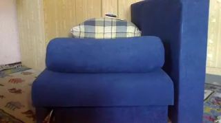 Fitness transgender self-spanking with hairbrush Aussie