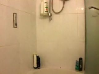 Vadia Shower in cycling lycra and cum Ass Licking