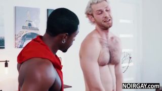 Black Gay Chocolate Gay Stud Fucks Hot White Guy During Audition Oldvsyoung