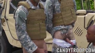 Long Hair Army Studs Swap Blowjobs Before Outdoor Interracial MagPost