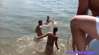 Fuskator Gay Outdoor Orgy Action After Skinnydipping Cosplay