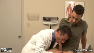 TonicMovies Lusty Doctor Gets Nailed By His Gay Patient At Work Throat