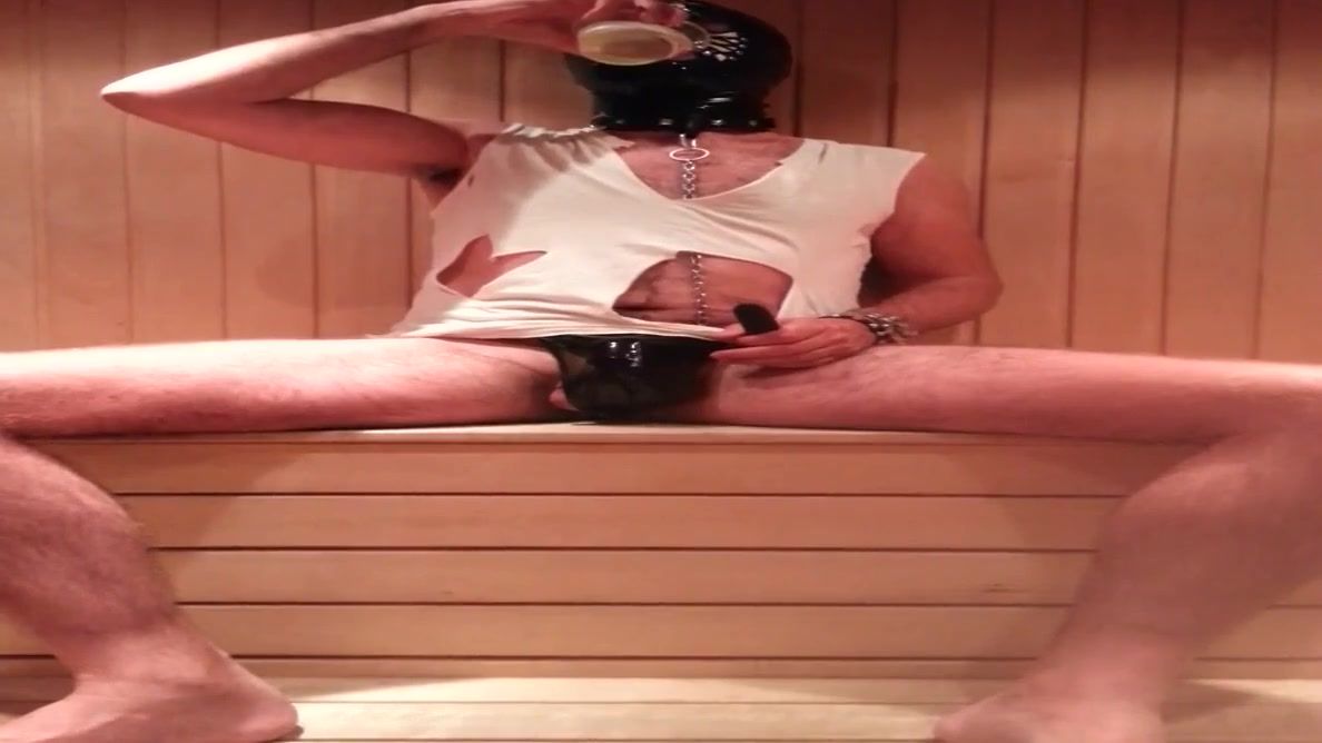 Load Tfb - Playtime Sauna In Latex String And Mask Big Black Tits