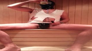 smplace Tfb - Playtime Sauna In Latex String And Mask Relax