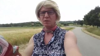 Classic Blonde Bimbo Tits Sissy Slut Exposed As Public Parking Lot Whore Shows Everything Part 2 Squirting